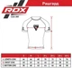 Рашгард RDX COMPRESSION SHIRT HALF SLEEVES IMMAF-1 Чорний, Синій XXL (CSH-IMF-1U XXL) - зображення 4