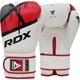 Боксерские перчатки RDX BOXING GLOVES BGR-F7 Белый, Красный 8 унций (BGR-F7R 8) - изображение 1