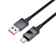 Кабель Hoco USB-Type-C 1метр 5A Black (X118TС Black) - зображення 4