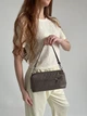 Сумка маленька плетена шкіра ARTiS Bags 648 4822-4222 таупе - изображение 3