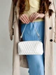 Кросс-боди из плетеной кожи ARTiS Bags 648 4821-5113 Белая - изображение 2