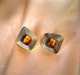 Сережки середнього розміру jeweston Золотисті - зображення 7