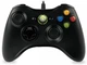 Ігровий провідний контролер для консолі Xbox 360 джойстик для ікс бокс геймпад чорний USB controller - зображення 1