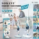 Парогенератор Sokany 10 в 1 паровая швабра для полов окон и различных поверхностей 400 мл 2000 Вт (AA0352) - изображение 4