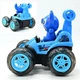 Іграшка на радіокеруванні Стич Star Toys 14см машинка-перевертень Stitch з мелодіями, зі світлом та звуком 190-1A - зображення 3