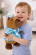 М'яка інтерактивна іграшка Капібара в капелюсі Plush Toys 27см ходить, співає та повторює голос C1141 - зображення 6