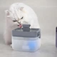 Питний фонтан для для домашніх тварин Els Pet 1,5L з LED-підсвіткою - зображення 2