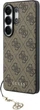 Etui plecki Guess 4G Classic Logo Charm MagSafe do Samsung Galaxy S26 Ultra Brown (3666339613990) - obraz 2