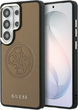 Etui Guess Perforated Logo MagSafe do Samsung Galaxy S26 Ultra Brown (3666339613112) - obraz 1
