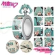 Наклейки Hatsune Miku 500 шт в рулоне аниме для ноутбука гитары телефона чемодана блокнота Хацунэ Мику водонепроницаемые Кавайные эмодзи - изображение 1