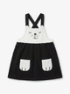 Сарафан для девочки "Котёнок" H&M 06620698 86см Черно-белый - изображение 1