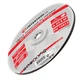 Диск зачистной по металлу, 230×6×22,2 мм, 6600 об/мин INTERTOOL CT-4025 - изображение 3