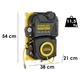Компрессор повітряний настінний STANLEY FATMAX FMXCMD152WE, продуктивність 160 л/хв, потужність 1.1 кВт, тис 8 Бар, об'єм ресивера - зображення 3