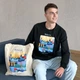 Екосумка, торба, шопер з принтом Миколаїв, бежевий обʼємний, 35х41х10 см - зображення 5