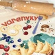 Екосумка, торба, шопер з принтом Вареники, бежевий обʼємний, 35х42х10 см - зображення 5