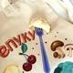 Экосумка, шопер c принтом Вареники, бежевый, 38х40 см - изображение 5