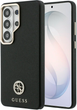 Etui Guess Rhinestone Round Logo MagSafe do Samsung Galaxy S26 Ultra Black (3666339613419) - obraz 1