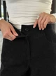 Штаны вельветовые чорний 46-48 (с1- 1175) - изображение 3