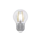Лампа филаментная ELECTRUM LB-4F 4Вт E27 G45 3000K шар-ретро прозрачное стекло (A-LB-0412) - изображение 2