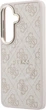 Etui plecki Guess 4G Embossed Ring MagSafe do Samsung Galaxy S26 Plus Pink (3666339613259) - obraz 6