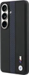 Etui BMW Perforated Stripe Logo MagSafe do Samsung Galaxy S26 Black/Blue (BMHMS26S25PCPSKB) - obraz 2