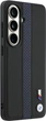 Etui BMW Perforated Stripe Logo MagSafe do Samsung Galaxy S26 Black/Blue (BMHMS26S25PCPSKB) - obraz 4