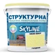 Краска цветная СТРУКТУРНАЯ Skyline 0530-G90Y Голденик 4,8 кг - изображение 1