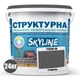 Краска цветная СТРУКТУРНАЯ Skyline 7000-N Тумель 24 кг - изображение 2