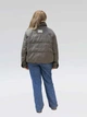 Двухсторонняя женская демисезонная куртка Max Mara (Vivilona) 2727 Молочный/шоколадный, L - изображение 8