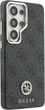Etui plecki Guess 4G Rhinestone Round Logo MagSafe do Samsung Galaxy S26 Ultra Black (3666339613358) - obraz 4