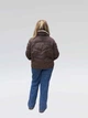 Женская демисезонная куртка Max Mara (Vivilona) 2738 Коричневый, S - изображение 3