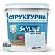 Краска цветная СТРУКТУРНАЯ Skyline 0507-B20G Фреш Айс 16 кг - изображение 2