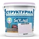 Краска цветная СТРУКТУРНАЯ Skyline 0505-R50B Йогурт 24 кг - изображение 1