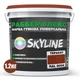 Фарба гумова супереластична надстійка «РабберФлекс» SkyLine Теракот RAL 8004 1,2 кг - изображение 2