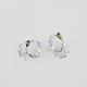 Серебряные серьги Minimal 520945цв - изображение 5