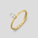 Серебряное кольцо с позолотой Minimal 11016п-16 16 - изображение 7