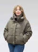 Двухсторонняя женская демисезонная куртка Max Mara (Vivilona) 2727 Шоколадный/коричневый, L - изображение 5