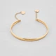 Серебряный браслет с позолотой Minimal 46015п - изображение 5