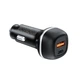 Автомобильное зарядное устройство ColorWay 2USB (Type-C PD65W + USB QC3.0 18W) 83W Black (CW-CHA068PD-BK) - изображение 3