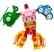 Игровой набор XG 245 Star Toys Трансформер робот Робокар Поли, 3 машинки, вертолёт, высота робота – 16 см, в коробке (6984994210055) - изображение 2