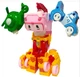 Игровой набор XG 245 Star Toys Трансформер робот Робокар Поли, 3 машинки, вертолёт, высота робота – 16 см, в коробке (6984994210055) - изображение 3