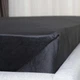 Простирадло на резинці двоспальне ТЕП VELOUR 2-04824_34659 180х200 см чорна - зображення 2