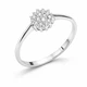 Кольцо серебряное фантазия с фианитами Silver Style 17 р. (11361.10 sku:2300103722686) - изображение 1