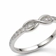 Кольцо серебряное Бесконечность с фианитами Silver Style 17.5 р. (11621.12 sku:2300103840359) - изображение 2