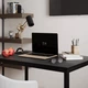 Стіл Brevity Loft mid ART IN HEAT Графіт сірий + Чорний 90 х 75 х 67 см - зображення 2