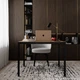 Стіл Brevity Loft mid ART IN HEAT Дуб Крафт золотий + Чорний 90 х 75 х 67 см - зображення 1