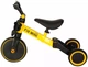Трехколесный беговел, велосипед Ikonka Trike Fix Mini 8" 3в1 желтый - изображение 11
