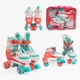 Розсувні ролики квади 150-40 М Best Roller колеса PU, що світяться. Multicolor (розмір 34-38) (186976) - зображення 4