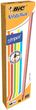 Олівець графітовий BIC 646 Evolution Stripes HB, пластиковий в смужку (12) /bc918487/ - зображення 5