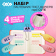 Набір маркерів текстових 4кол. ZiBi 2701 CUTE пастельні, mini /ZB.2701/ - изображение 5